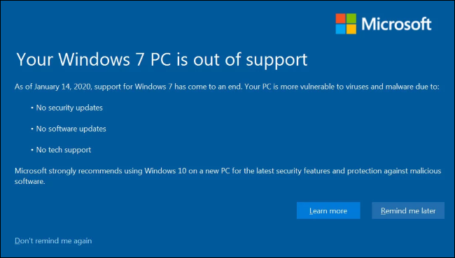 Does Windows 7 Still Work?