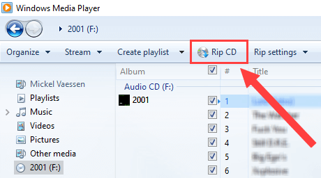 How to Rip Cds in Windows 10?