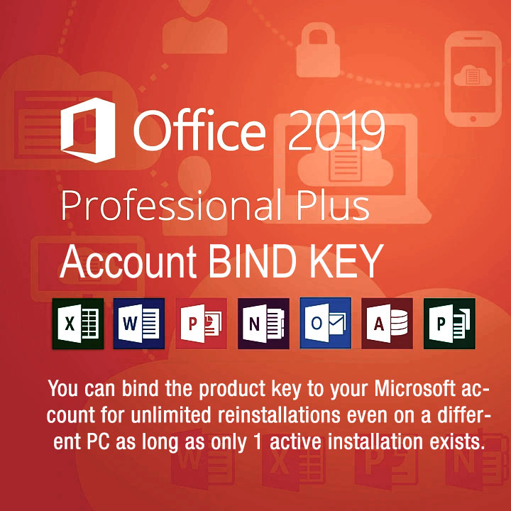 Microsoft Office Professional Plus 2019 Product Key BIND Retail CDKey ESD