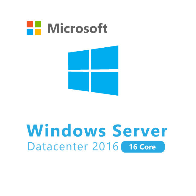 Windows Server 2016 DataCenter 16 core