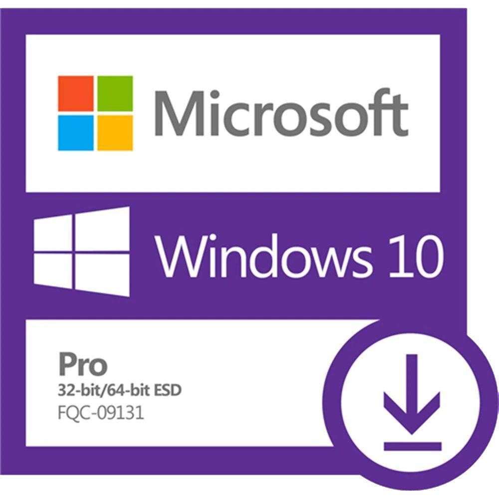 Microsoft Windows 10 Professional License - 32/64 bit