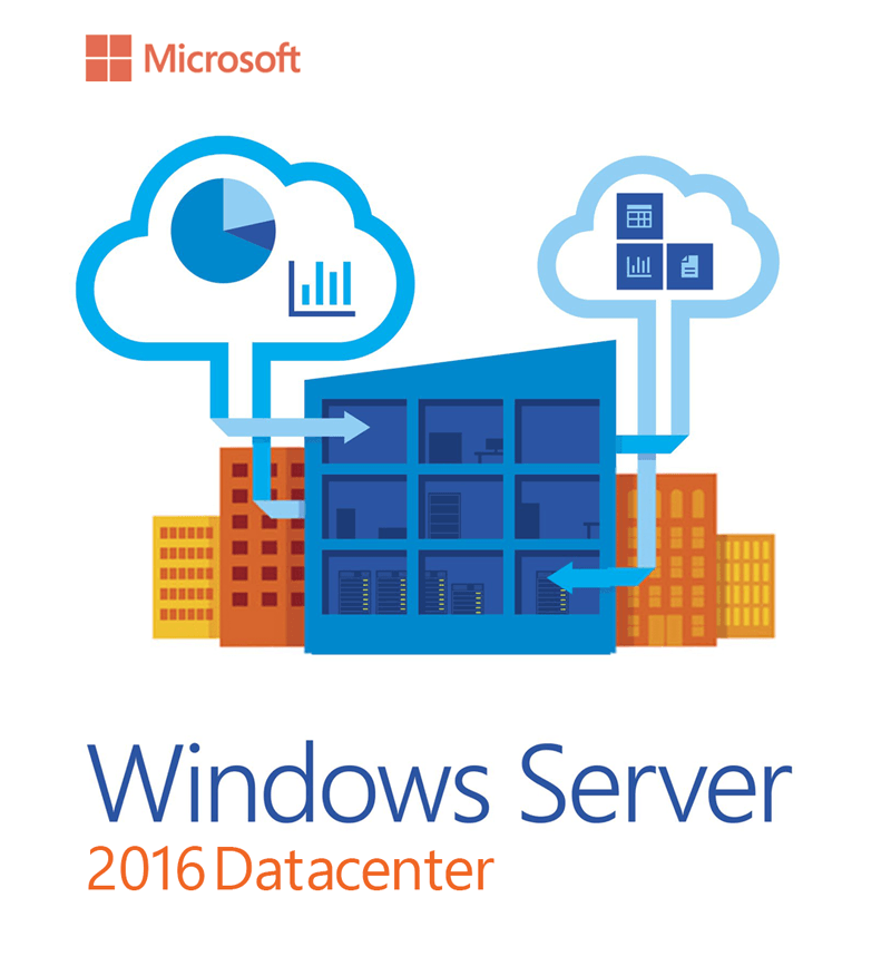 Windows Server 2016 DataCenter License - Global Product Key - Unlimited Cores