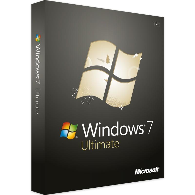 Windows 7 Ultimate Product Key License (Retail version) 32 & 64 Bit cdkey